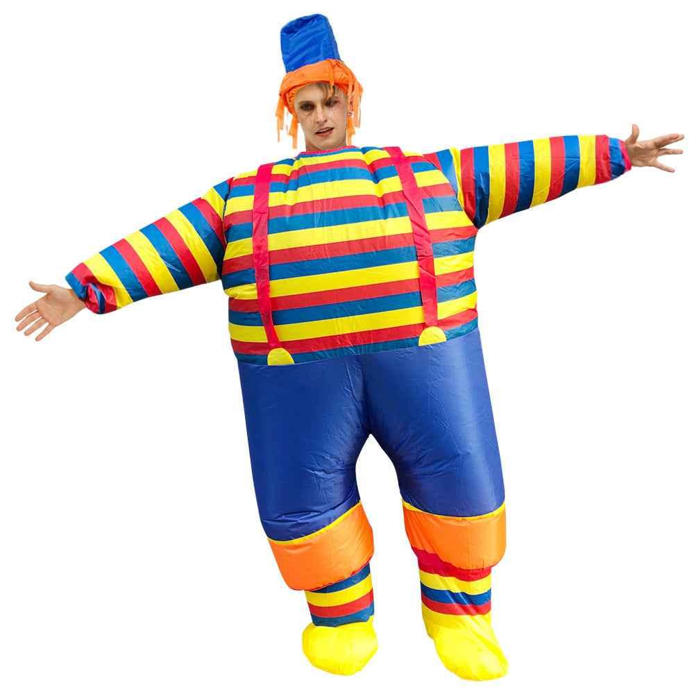 Ballerina Clown Ireland Hula funny Inflatable Costume suit Halloween