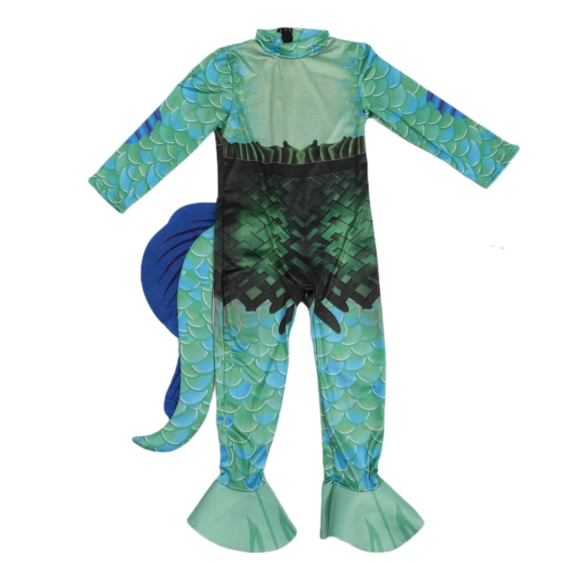 Kids Luca Alberto Sea monster Costume with Mask Halloween