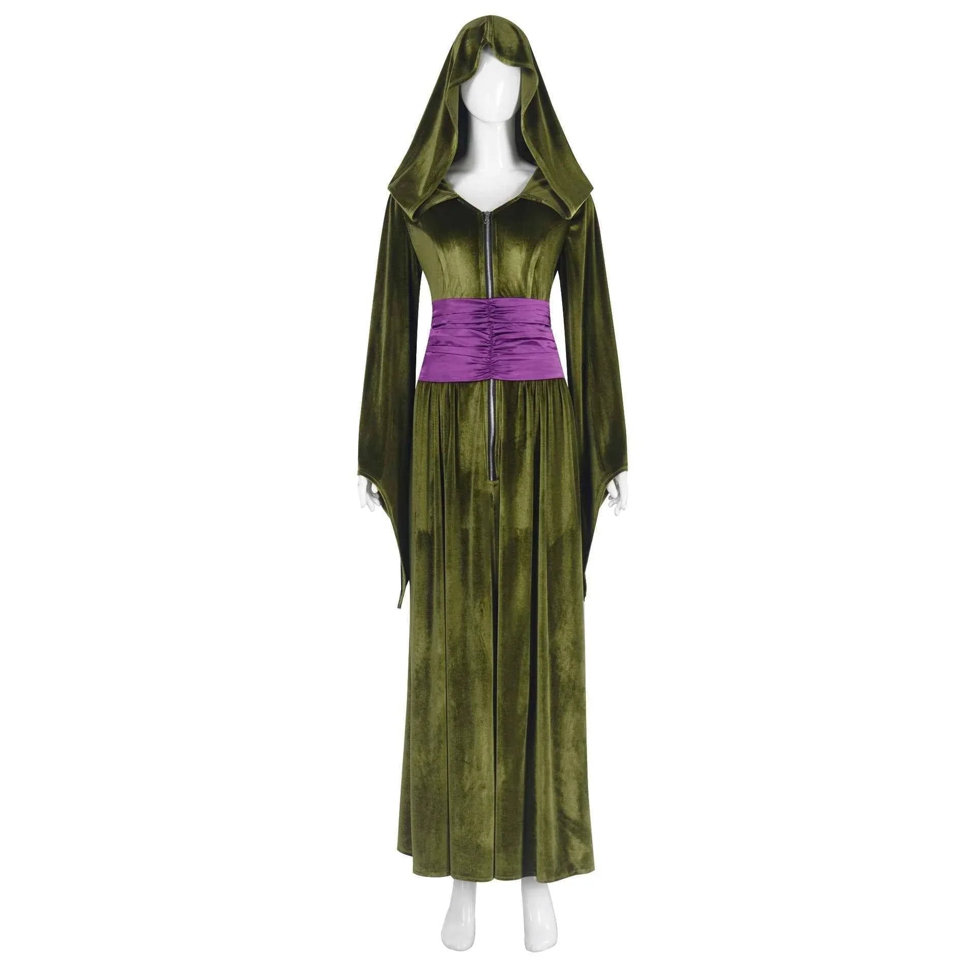 Queen Padme Amidala Cosplay Costume Green Dress Women Halloween
