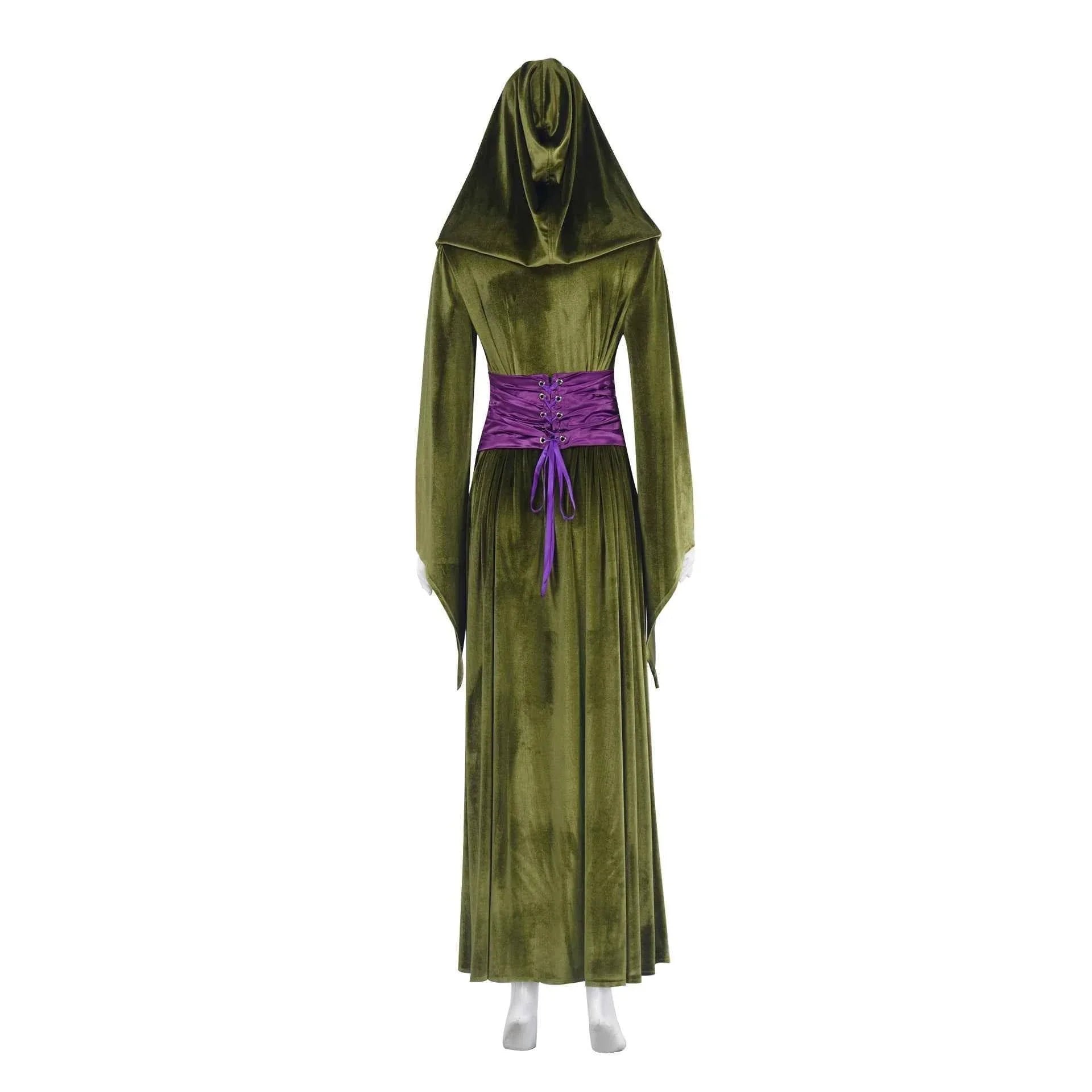 Queen Padme Amidala Cosplay Costume Green Dress Women Halloween