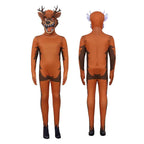 99 Nights in The Forest Bodysuit Costume Deer Animals Gaming Outfit Xmas