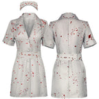 Silent Hill Nurse Costume Remake Horror Zombie Scary Cosplay Halloween