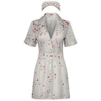 Silent Hill Nurse Costume Remake Horror Zombie Scary Cosplay Halloween
