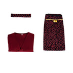 Silent Hill Cosplay Nurse Maria Costume Red Top Skirt