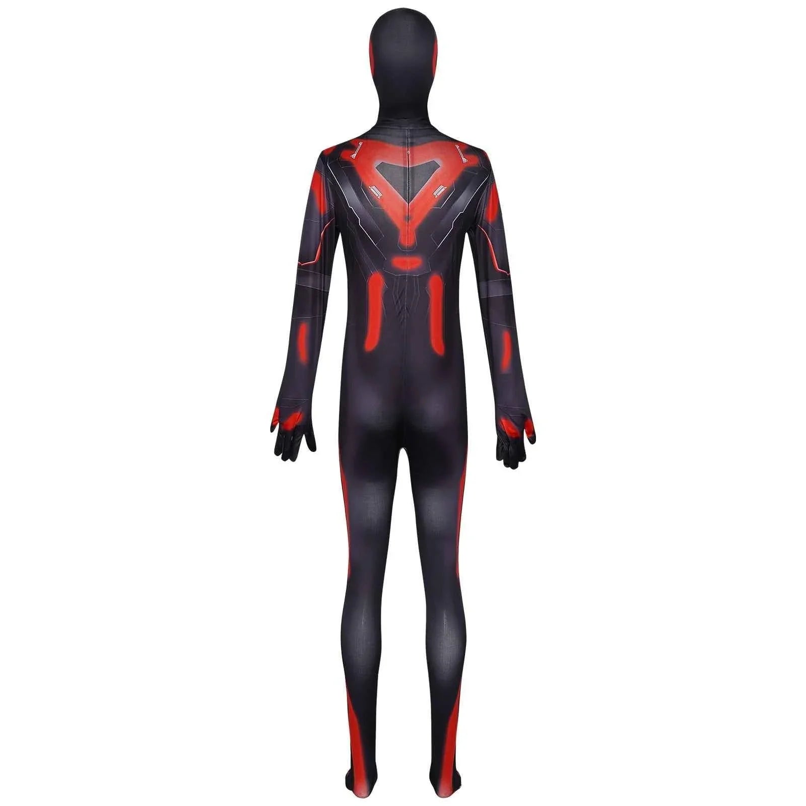 Tron: Legacy Sam Flynn Jumpsuit Bodysuit Mask Ares Cosplay