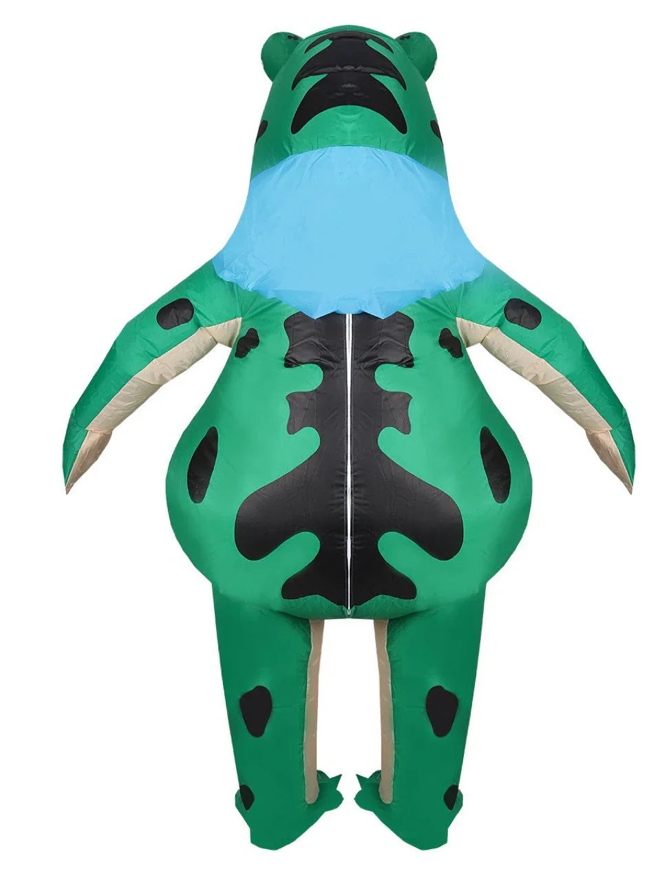 Inflatable Frog Costume Green and Pink Halloween