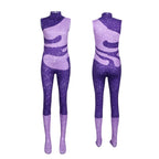 Zootopia 2 Gazelle Superstar Costume Purple Jumpsuit Cosplay Carnival Suit