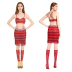 Gazelle Zootopia 2 Red Cosplay Costume Carnival Suit