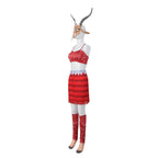 Gazelle Zootopia 2 Red Cosplay Costume Carnival Suit