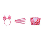 Zootopia 2 Lulu Inspired "GG" Pattern Pink Dress Cosplay Costume