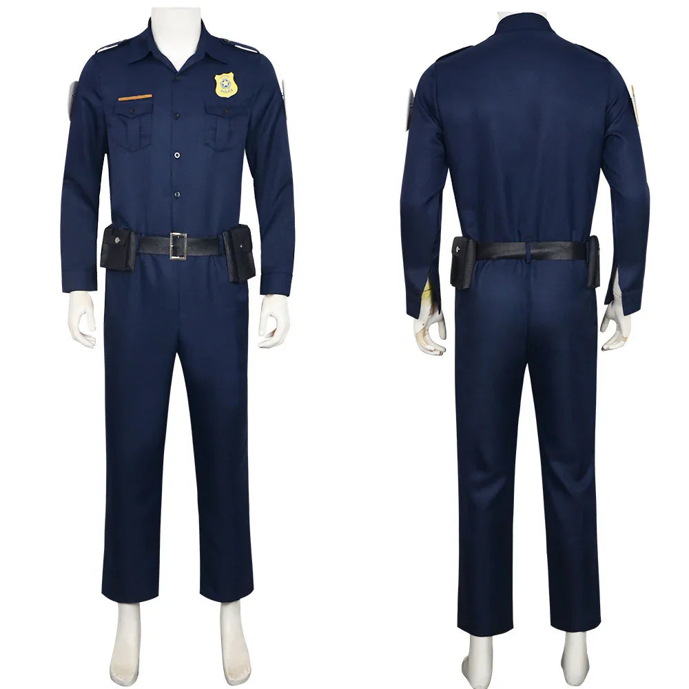 Zootopia 2 Nick Judy Police Uniform Cosplay Costume Carnival Suit