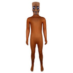 Titan Clockman Skibidi Toilet Jumpsuit Carnival Cosplay Costume For Kids