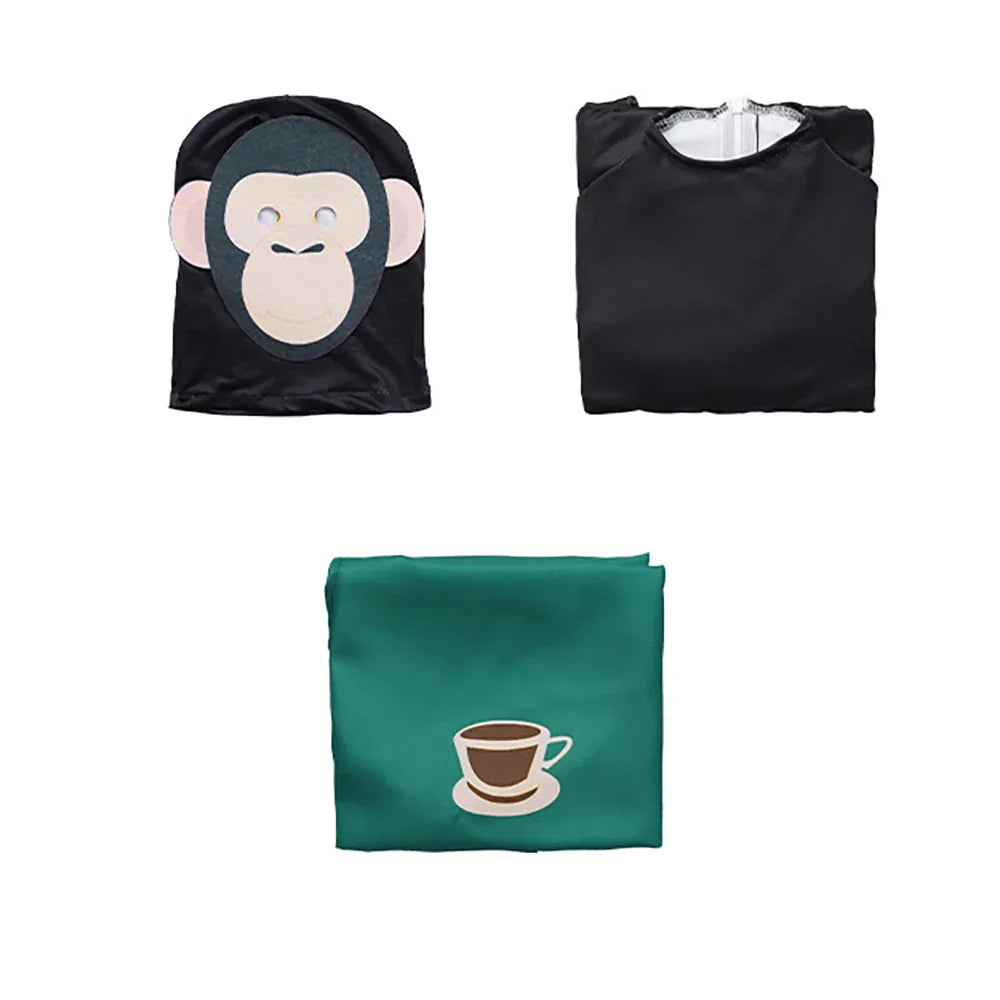 Titan Clockman Skibidi Toilet Jumpsuit Carnival Cosplay Costume For Kids