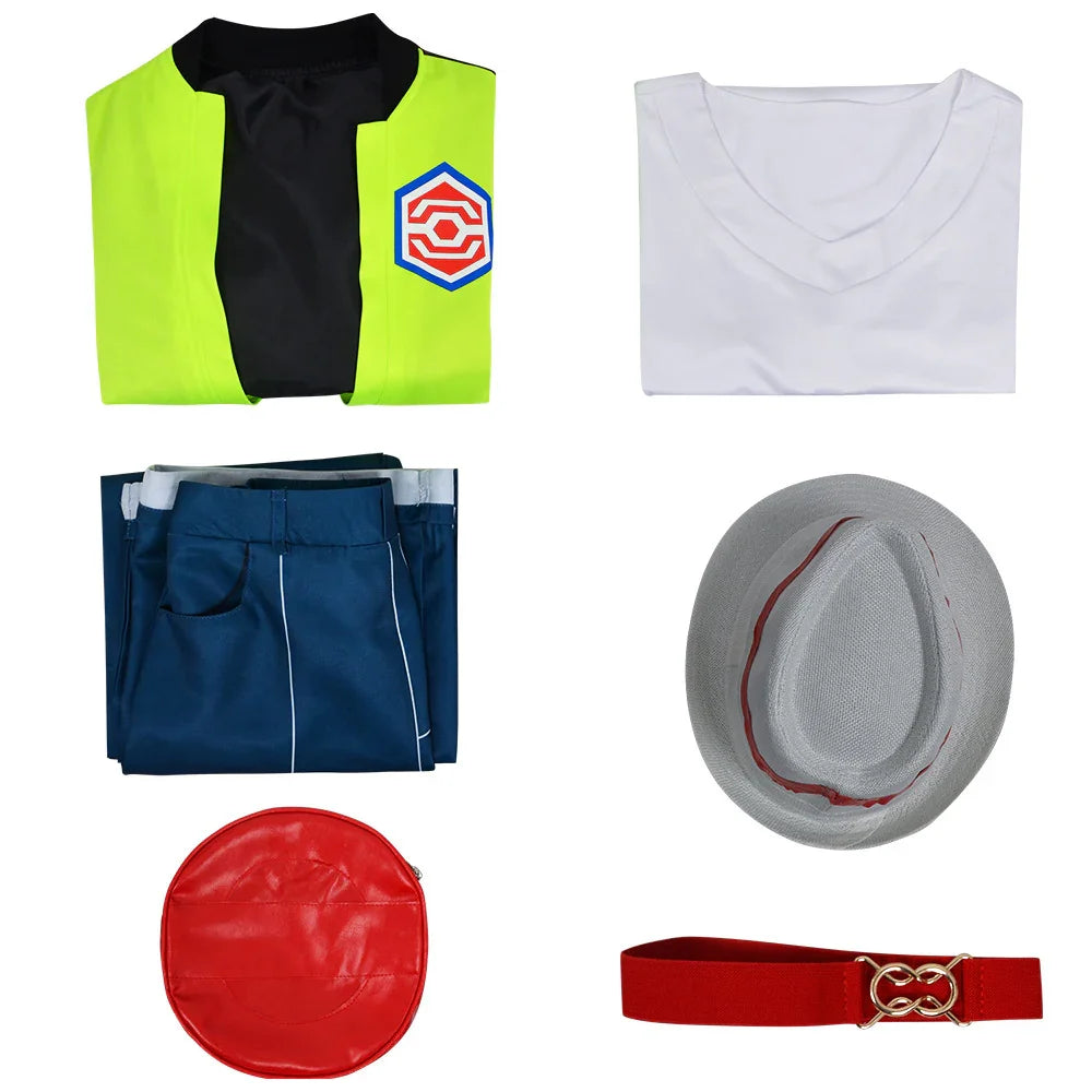 Paxton Harmony Pokémon Legends: Z-A Cosplay Costume Carnival Suit Adult