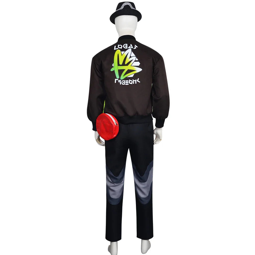 Paxton Harmony Pokémon Legends: Z-A Cosplay Costume Carnival Suit Adult
