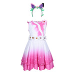 Gabby's Dollhouse: The Cosplay Costume Girl's Movie Party Dress