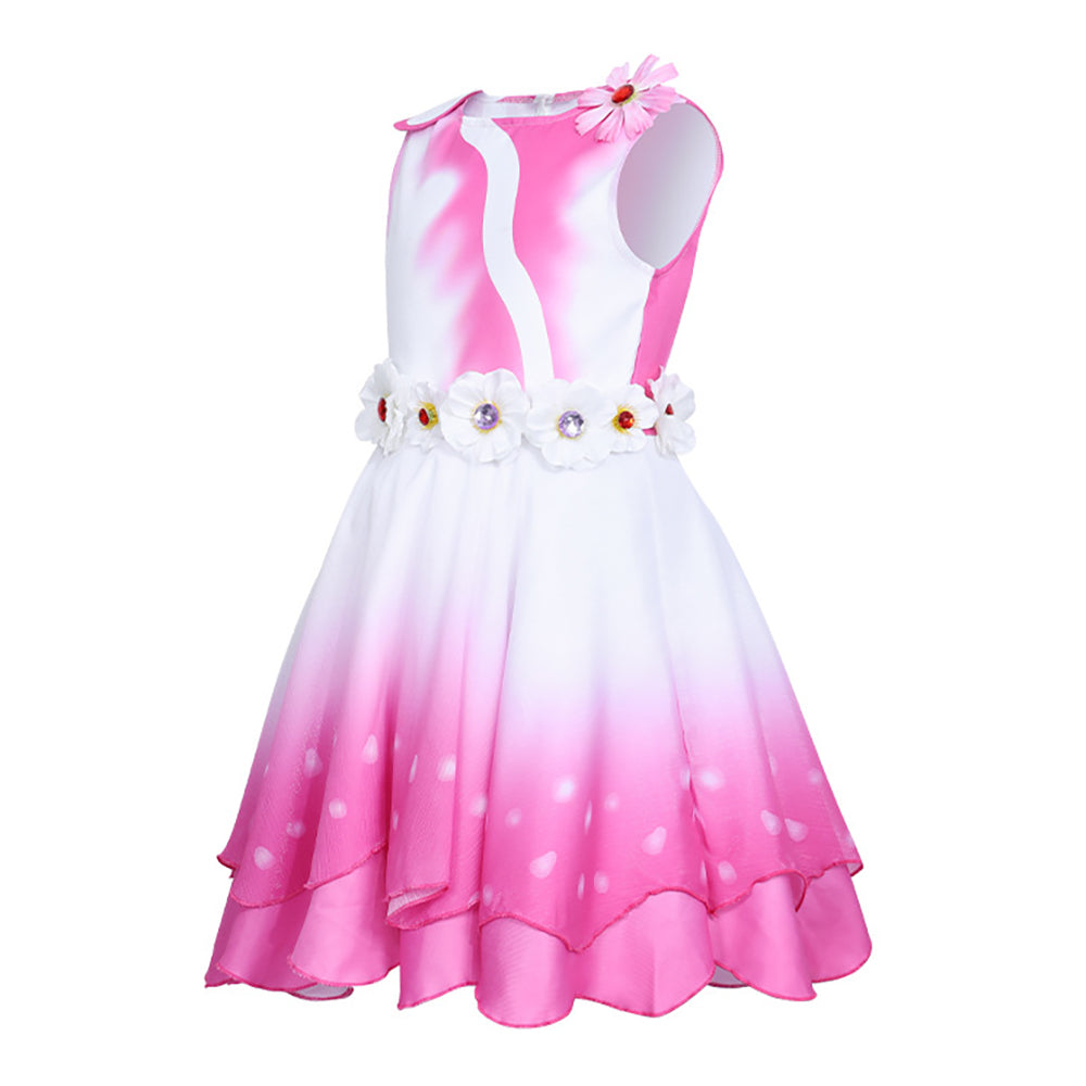 Gabby's Dollhouse: The Cosplay Costume Girl's Movie Party Dress