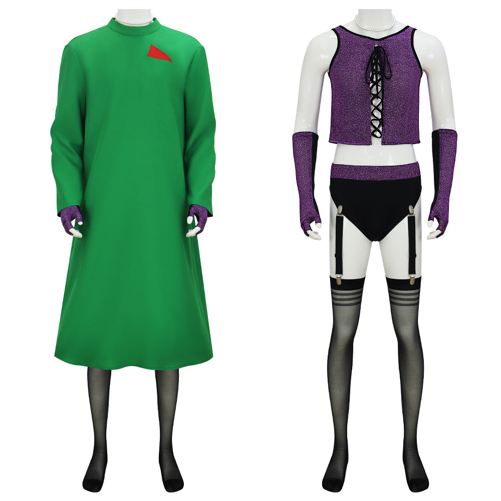 Dr. Frank-N-Furter Cosplay Costume Rocky Horror Halloween Stage Outfit