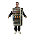 Adult Spoof Supermarket vending machines Funny Novelty Halloween Cosplay Costume - Azufun