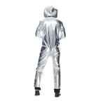 Alien Funny UFO Astronaut Cosplay Costume Outfits Halloween Carnival Suit - Azufun