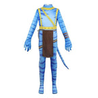 Avatar: The Way of Water Cosplay Costume adult zentai costume Sets and Mask Up For kids - Azufun
