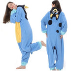 Bluey Onesies Costume Kigurumi PJS Pajamas Outfit for Adult Kids Girl Boy - Azufun
