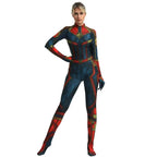 Captain Zentai Bodysuit Halloween Cosplay Costume - Azufun