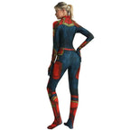 Captain Zentai Bodysuit Halloween Cosplay Costume - Azufun