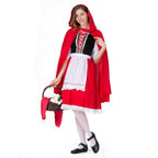 Children's Day Halloween kindergarten Little Red Riding Hood show costume family performance - Azufun