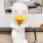 Christmas Pajamas Gintama Elizabeth Duck Blanket Unisex One-piece Bathrobe Nightgown - Azufun