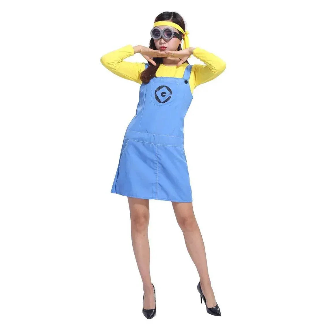 Despicable Me 4 Characters Minions Costume Goggles Adult Men Women - Azufun