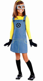 Despicable Me Minions Kids Children Cartoon Cosplay Costume Boys Girls - Azufun