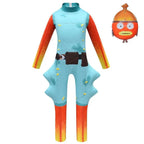 Fortnite Fishstick Cosplay Halloween Costumes Fish Jumpsuit - Azufun
