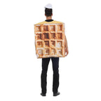 Funny Food Waffle Muffins Halloween Carnival Suit Cosplay Costume For Adults - Azufun
