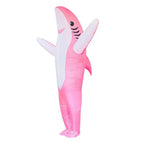 Funny inflatable shark costume Halloween Party for Adult Kids - Azufun