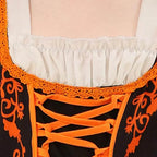 German Oktoberfest Halloween Costumes Matching Girls Pet Dog Outfits - Azufun