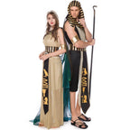Greek Goddess Prince Couples Costume Halloween Outfits Cosplay Party Carnival - Azufun