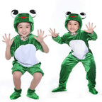 Green Frog Animal kigurumi Cosplay kids Costume Party Wear Gift - Pajamasbuy