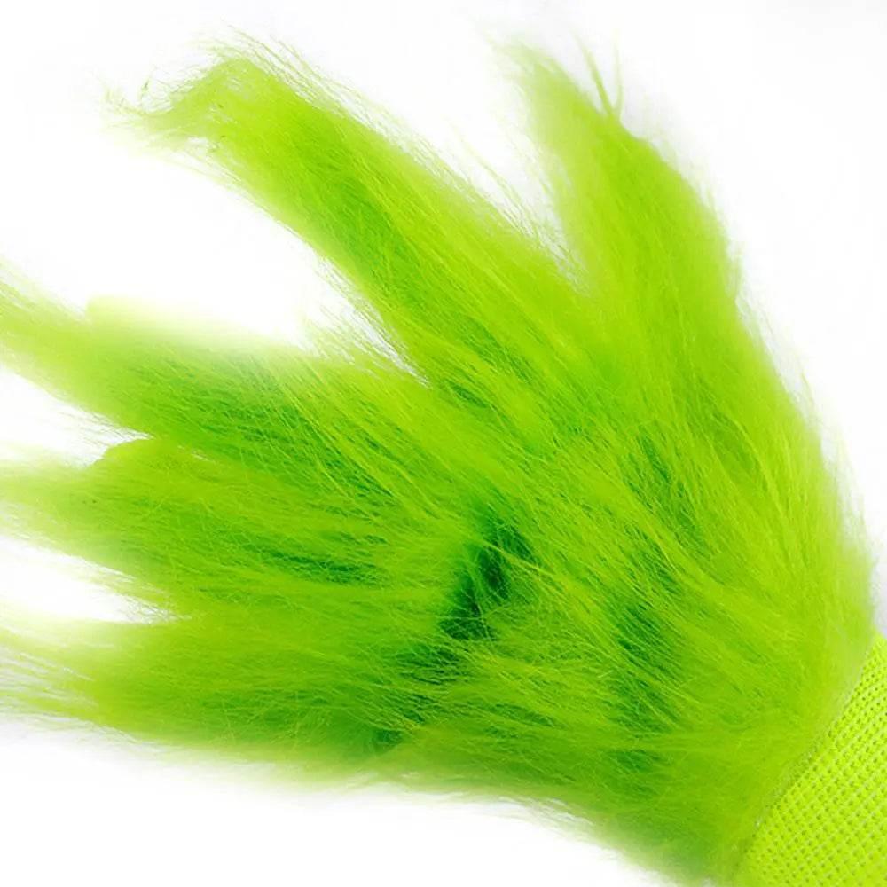 Green The Grinch Christmas Costumes Gloves - Azufun
