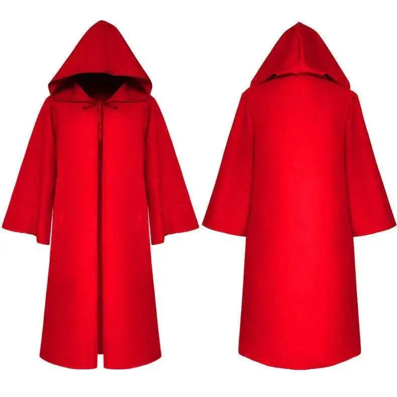 Halloween Medieval Bleach Cloak Cosplay Star War Jedi Knight Anakin Costumes for Adult - Azufun