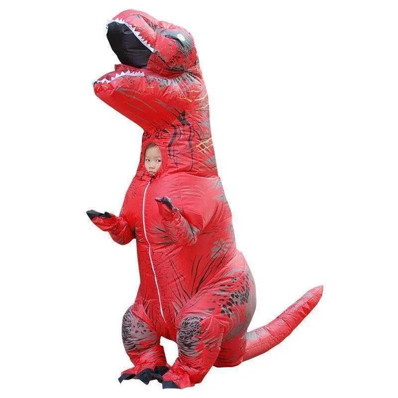 Halloween Party inflatable Tyrannosaurus dinosaur Cosplay Costume - Azufun