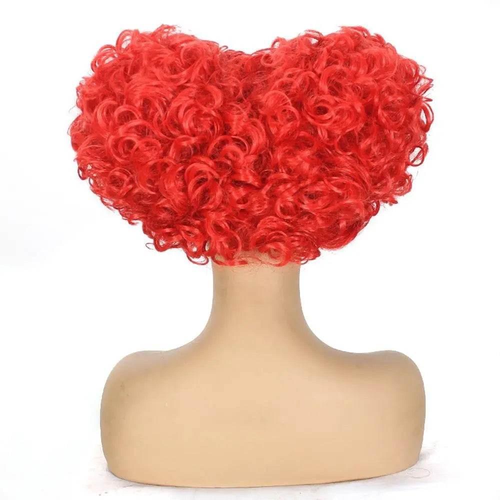 Hocus Pocus Cosplay Winifred Movie Wig Red Queen Costume Wigs for Adult - Azufun