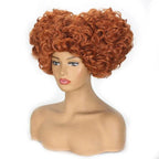 Hocus Pocus Cosplay Winifred Movie Wig Red Queen Costume Wigs for Adult - Azufun