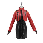Katsuragi Misato Neon Genesis Evangelion Cosplay Costume Anime Uniform Jacket Halloween Dress Up Suit Outfit for Women - Azufun