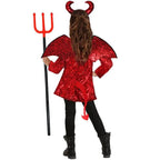 Kid's Punk Style Little Devil Costume Halloween Stage Cosplay - Azufun