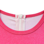 Kids Girl Trolls 2 World Tour Poppy Costume Cosplay ZenTai Short Sleeve Cape Dress - Azufun