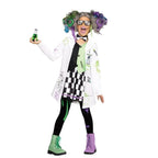 Kids Mad Scientist Costume Halloween Cosplay Outfits - Azufun