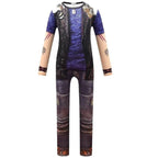 Kids Zombies 2 Werewolf Costumes jumpsuits onesies blue Children Jumpsuit Bodysuit Outfits - Azufun