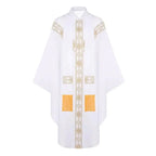 Medieval Cloak Spliced Priest Uniform Cosplay Costume Outfits Halloween Carnival Suit - Azufun