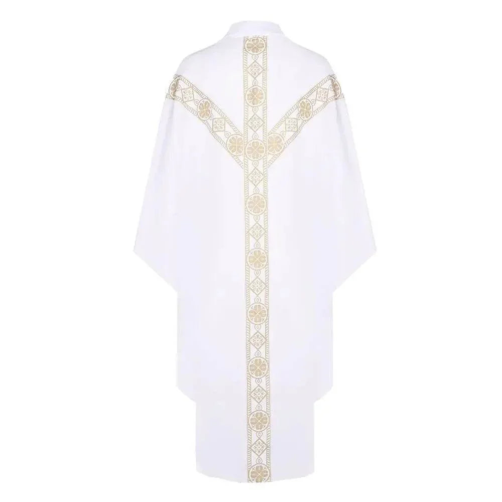 Medieval Cloak Spliced Priest Uniform Cosplay Costume Outfits Halloween Carnival Suit - Azufun